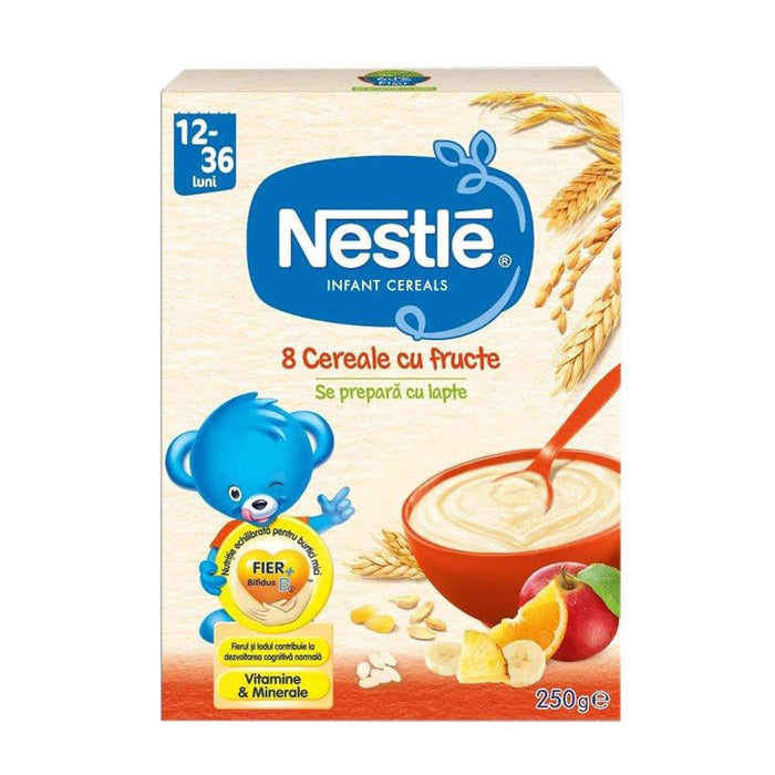 Nestle Baby | 8 Cereale cu Fructe | 250 g